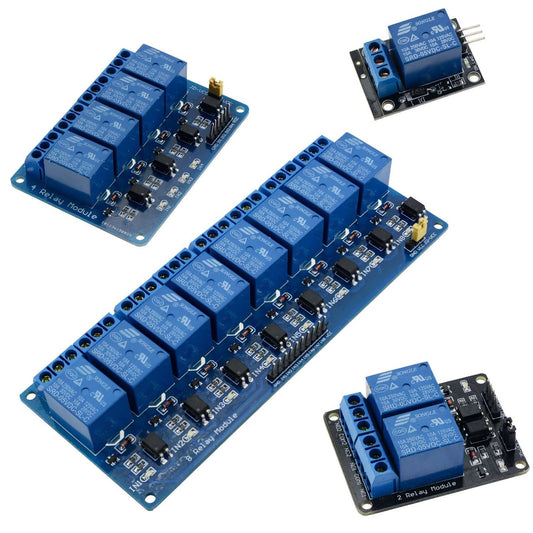 Channel Relay Board Module With Optocoupler LED